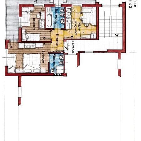 Cesa Al Bosch Apartment Alba di Canazei